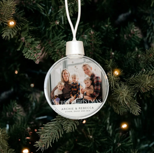 Personalised Christmas Baubles
