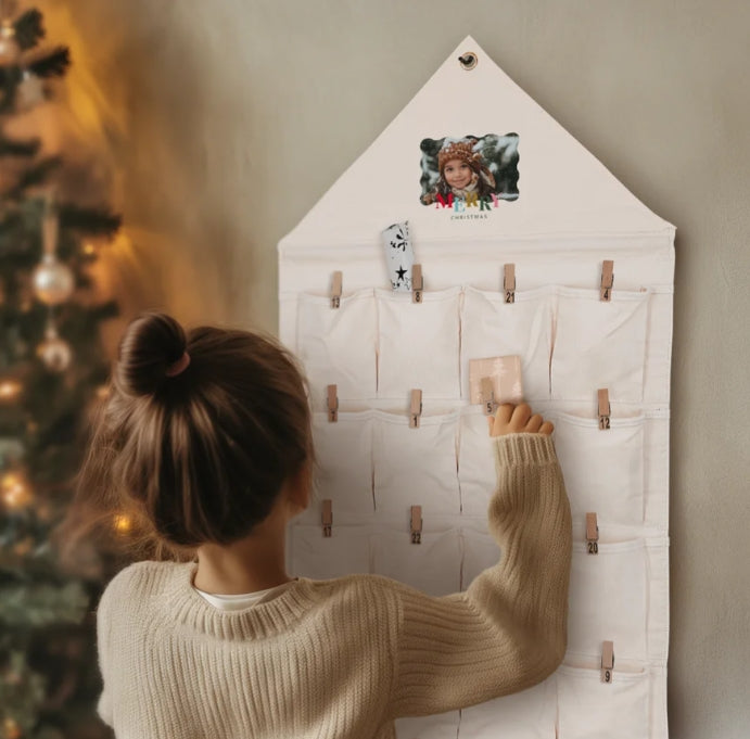 Fabric Pocket Advent Calendar