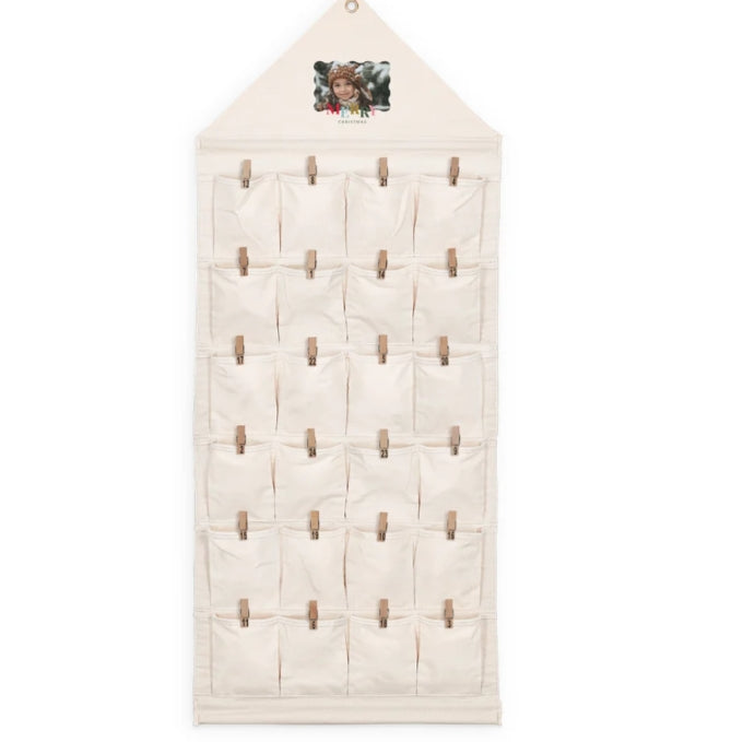 Fabric Pocket Advent Calendar