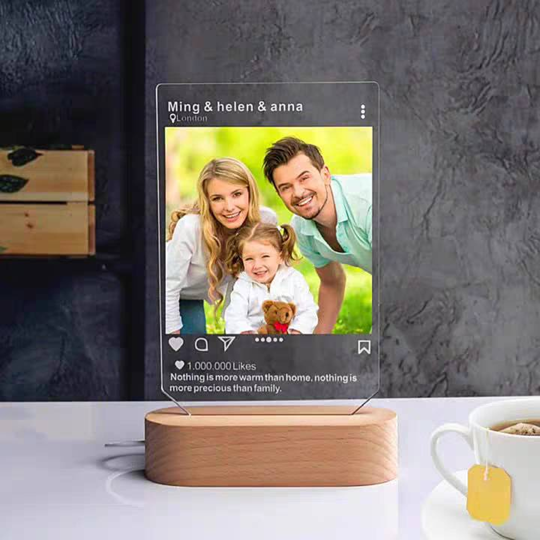 Personalized Night Light With Photo