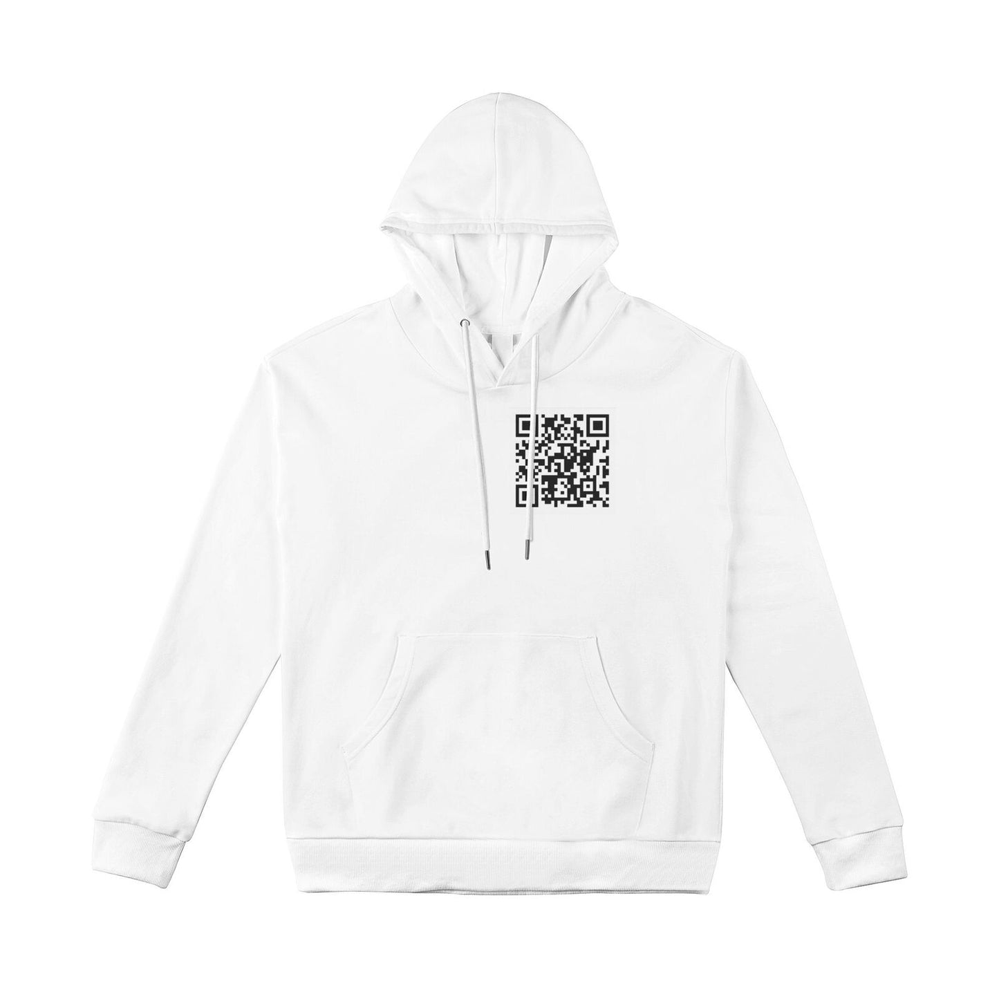 Funny FU QR Code Hoodie Hoodies That Can Be Customized With QR Code Content