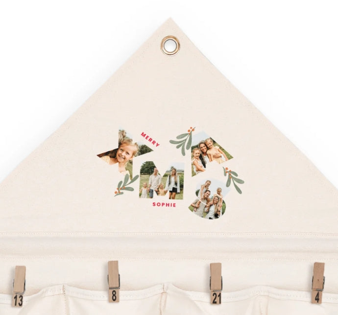 Fabric Pocket Advent Calendar