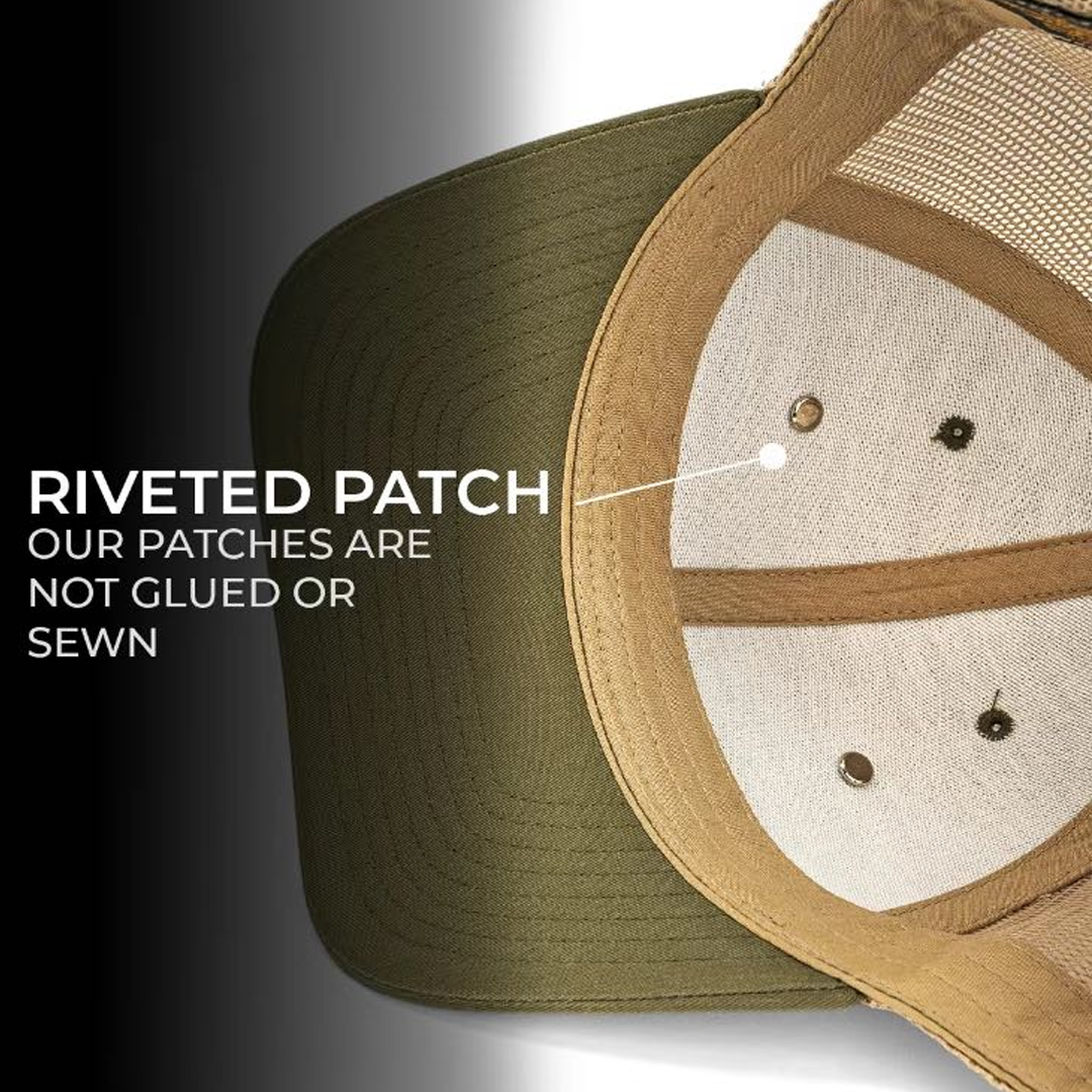 Customizable Hat with Carved Logo