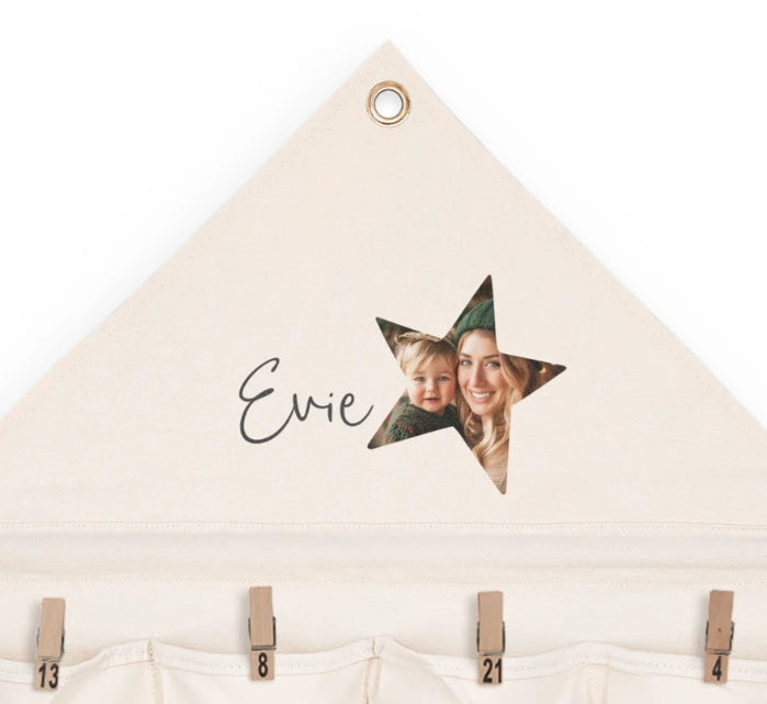 Fabric Pocket Advent Calendar